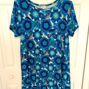 Lularoe Carly dress 2XL- legging material